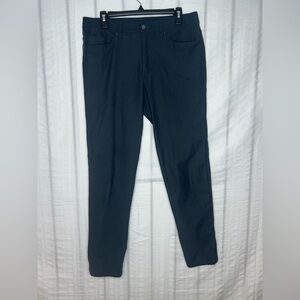 Lululemon Pants Mens Gray Pants 34x30 ABC Slim 5 Pocket Chino Warpstreme Stretch